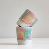 Handmade Ceramic Espresso Cup - Sugared Almond