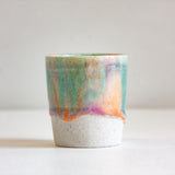 Handmade Ceramic Espresso Cup - Sugared Almond
