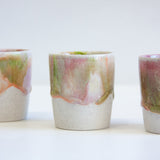 Handmade Ceramic Espresso Cup - Blossom