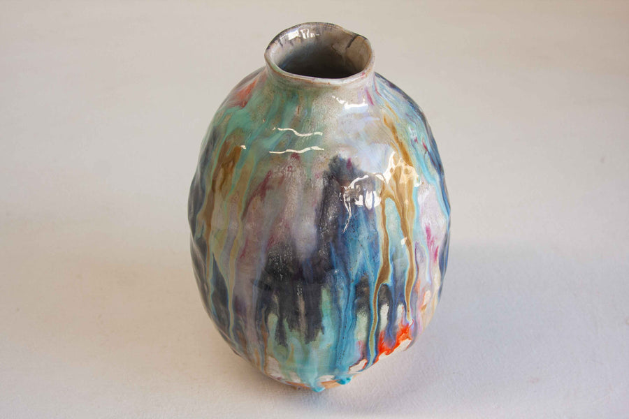 Seconds Sale Handmade Ceramic Vase - Confetti