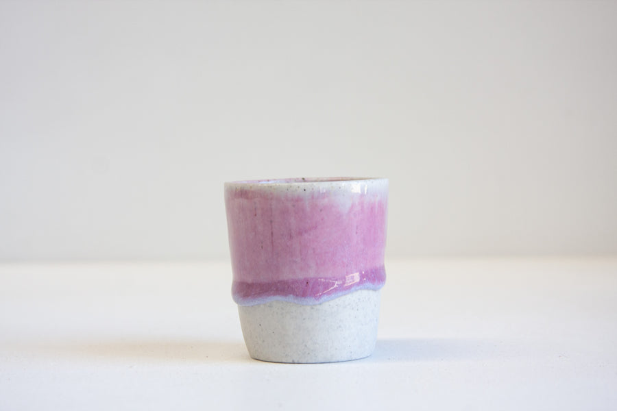Handmade Ceramic Espresso Cup - Lilac