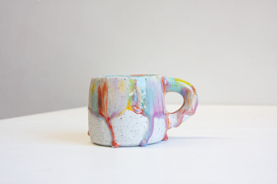 Handmade Ceramic Chunky Mug - Colour Theory