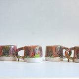 Handmade Ceramic Mug - Rose Pistachio