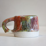 Handmade Ceramic Mug - Rose Pistachio