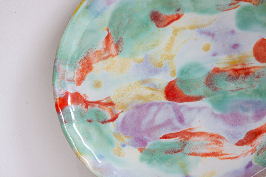 Handmade Ceramic Platter - Colour Theory
