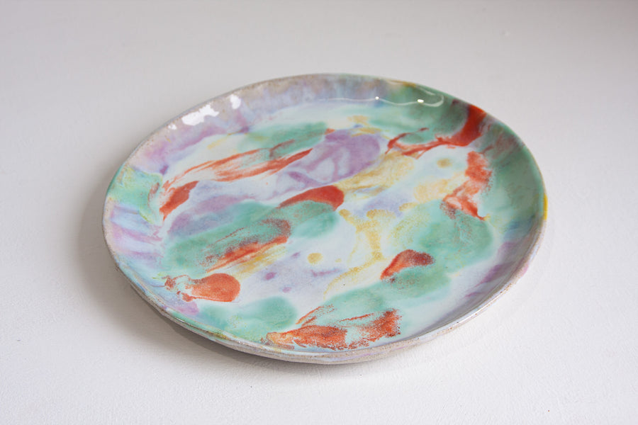 Handmade Ceramic Platter - Colour Theory