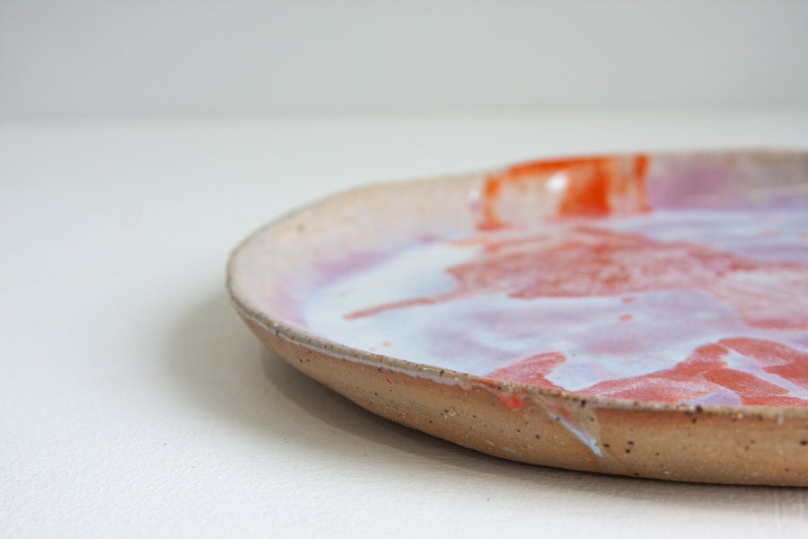 Handmade Ceramic Platter - Fizz