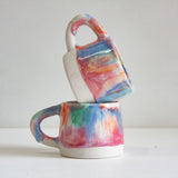 Handmade Ceramic Mug - Fairy Floss