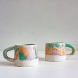 Handmade Ceramic Mug - Sugared Almond