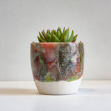 Handmade Ceramic Classic Planter - Rose Pistachio