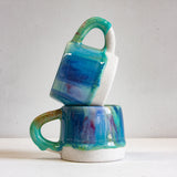 Handmade Ceramic Mug - Opal