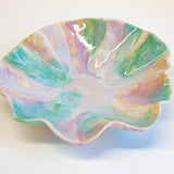 Handmade Ceramic Oyster Platter - Sorbet