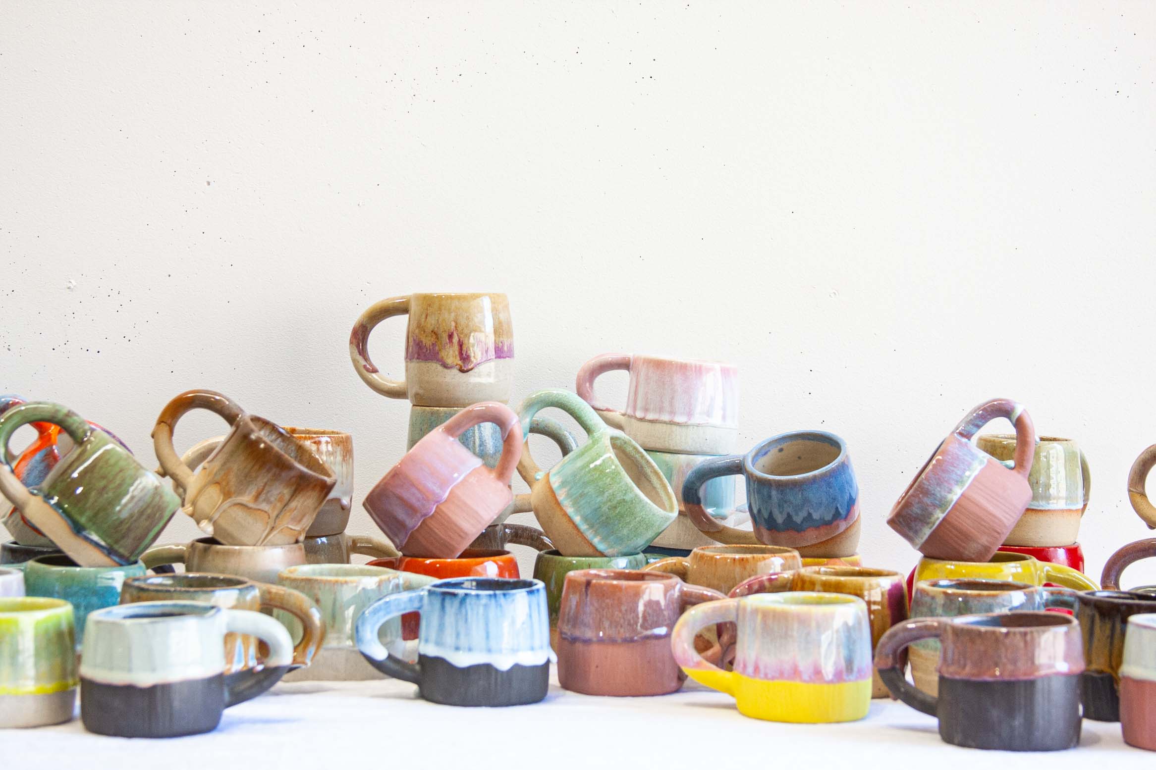 The never ending glaze testing.