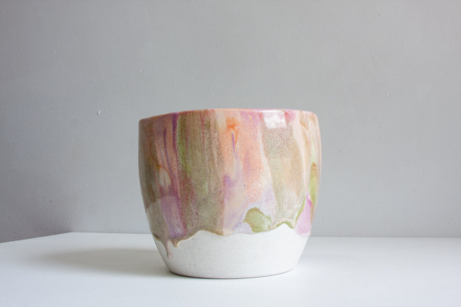 Handmade Ceramic Large Planter - Blossom