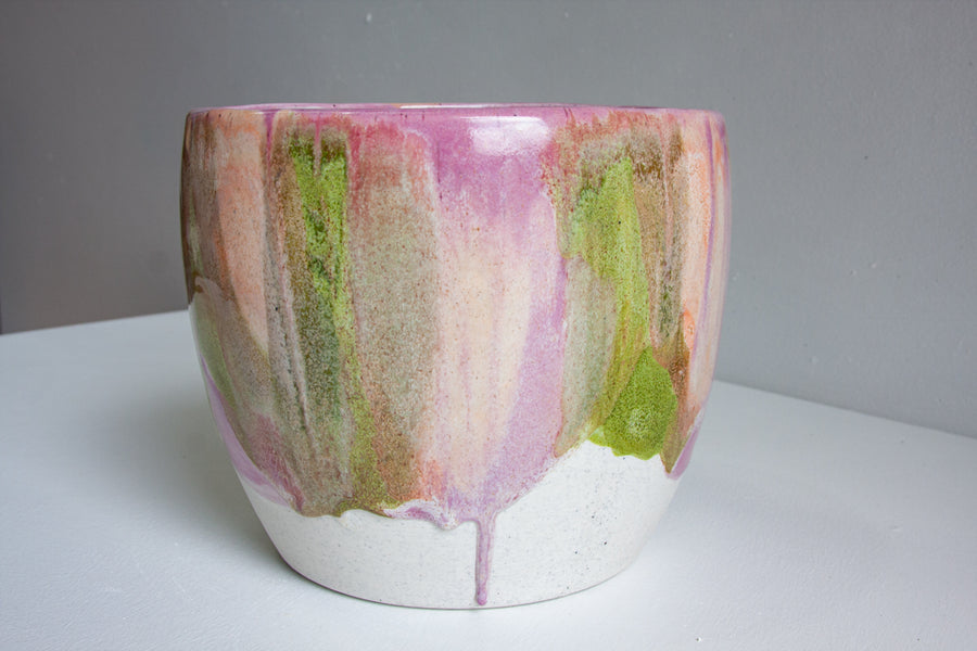 Handmade Ceramic Large Planter - Blossom