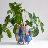 Handmade Ceramic Large Planter - Everything Glaze
