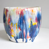 Handmade Ceramic Large Planter - Everything Glaze