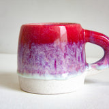 Handmade Ceramic Large Mug - Deepest pink