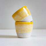 Handmade Ceramic Cup - Yellow
