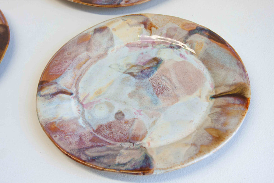 Handmade Ceramic Dinner Plate - Autumn