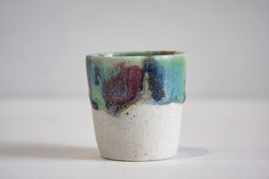 Seconds Sale Handmade Ceramic Espresso Cup - Opal