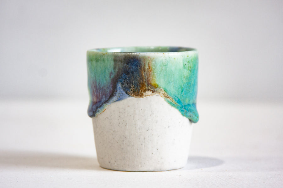 Seconds Sale Handmade Ceramic Espresso Cup - Opal