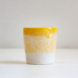Handmade Ceramic Espresso Cup - Yellow
