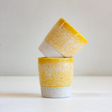 Handmade Ceramic Espresso Cup - Yellow