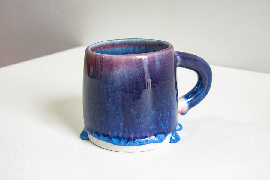 Handmade Ceramic Large Mug - Midnight