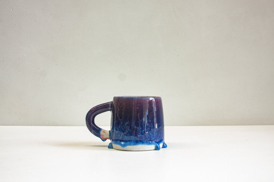 Handmade Ceramic Large Mug - Midnight