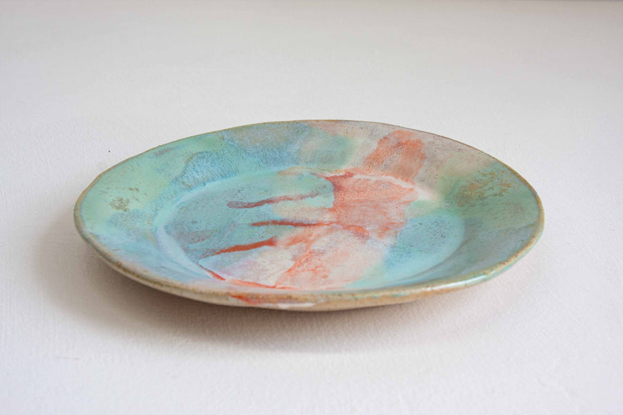 Seconds Sale Handmade Ceramic Side Plate - Marble Variation