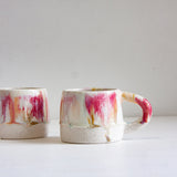 Handmade Ceramic Mug - Raspberry