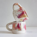 Handmade Ceramic Mug - Raspberry