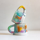 Handmade Ceramic Mug - Colour Theory
