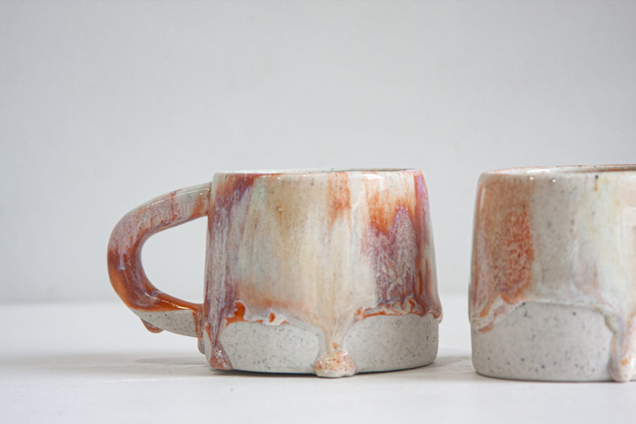 Seconds Sale Handmade Ceramic Mug -  Marshmallow