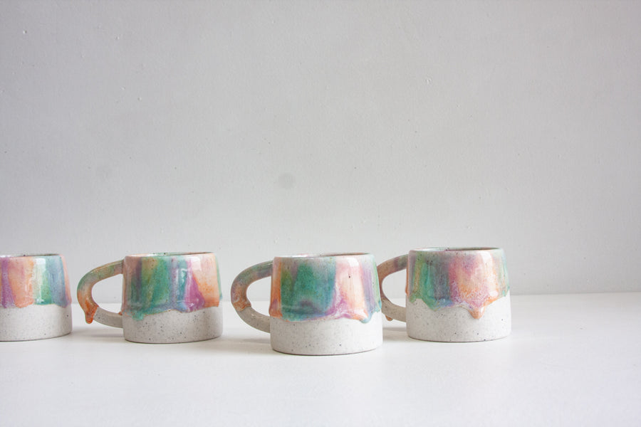 Handmade Ceramic Mug - Sugared Almond