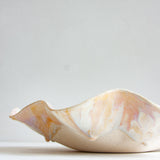 Handmade Ceramic Oyster Platter - Marshmallow