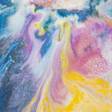 Handmade Ceramic Oyster Platter - Pansy