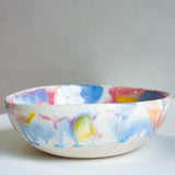 Handmade Ceramic Pasta Bowl - Daisy