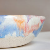 Handmade Ceramic Pasta Bowl - Daisy