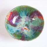 Handmade Ceramic Pasta Bowl - Rose Pistachio