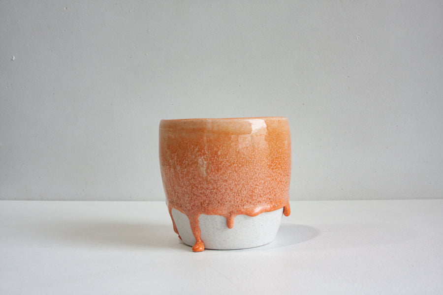 Seconds Sale Handmade Ceramic Classic Planter - Peach