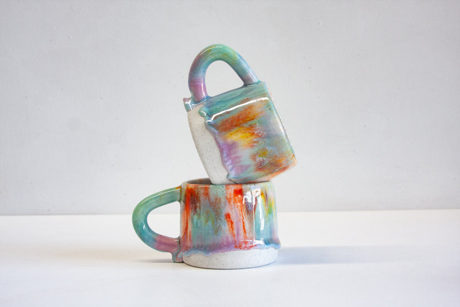 Seconds Sale Handmade Ceramic Mug - Colour Theory