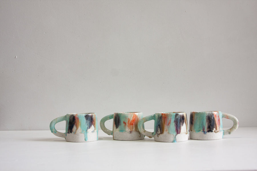 Seconds Sale Handmade Ceramic Mug - Confetti