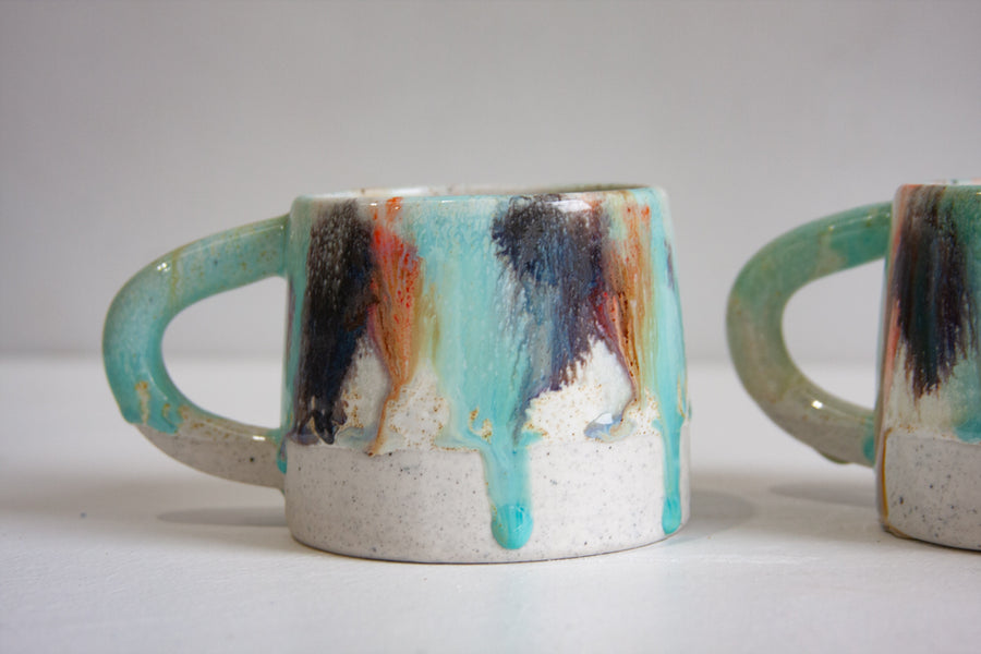 Seconds Sale Handmade Ceramic Mug - Confetti