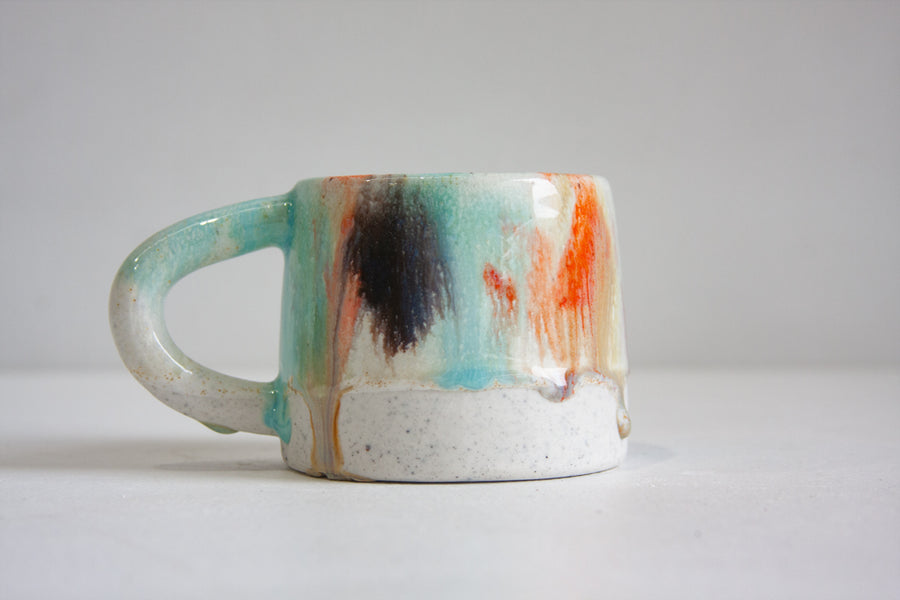 Seconds Sale Handmade Ceramic Mug - Confetti