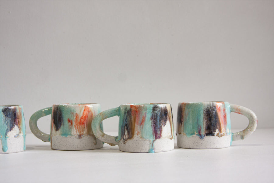 Seconds Sale Handmade Ceramic Mug - Confetti