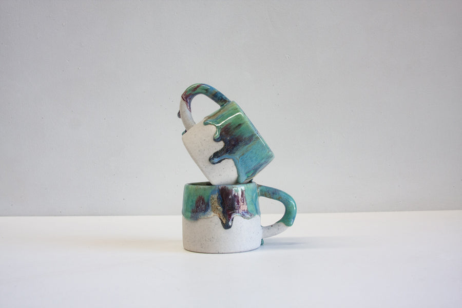 Seconds Sale Handmade Ceramic Mug - Opal