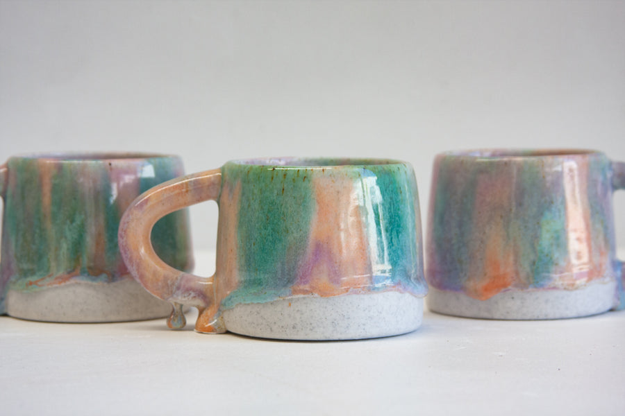 Seconds Sale Handmade Ceramic Mug - Sugared Almond