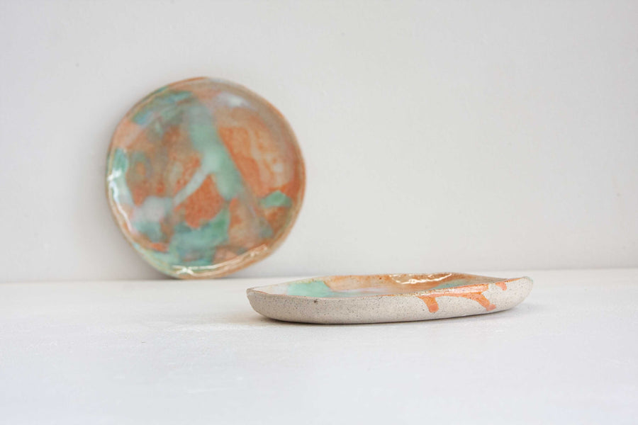Handmade Ceramic Side plate - Meadow